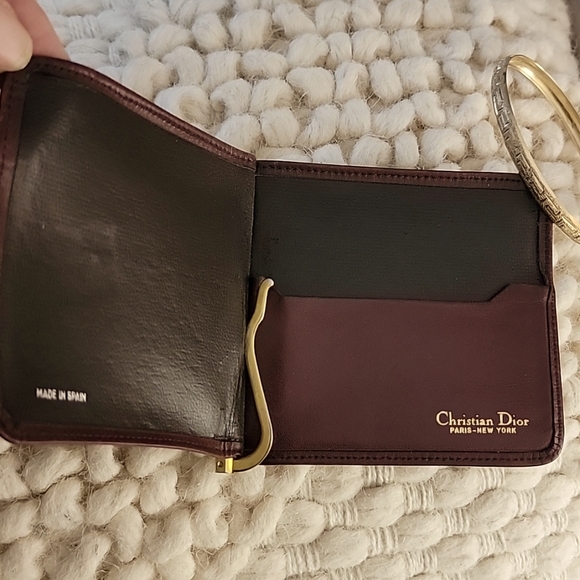 Christian Dior Wallet with Bill Clip - Picture 2 of 5